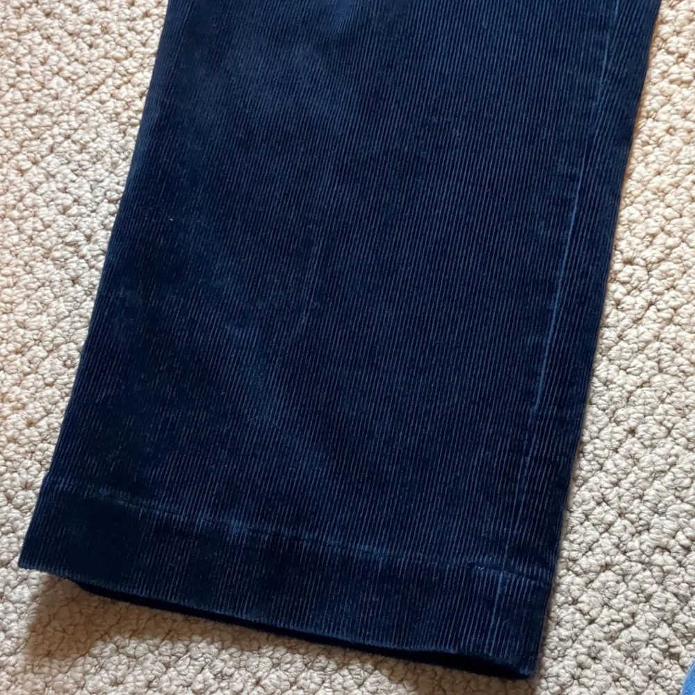 Polo Navy Corduroy Eclectic Grandpa Trousers 38 X 30 - Picture 11 of 11